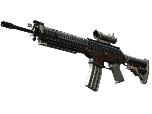 SG 553 | Heavy Metal (Factory New)