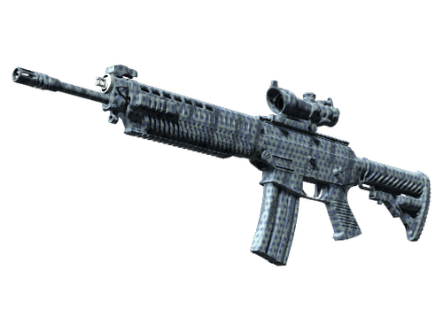 Souvenir SG 553 | Waves Perforated (Minimal Wear)