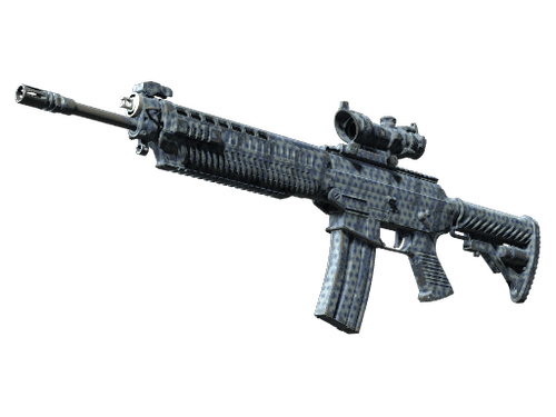 Souvenir SG 553 | Waves Perforated (Field-Tested)
