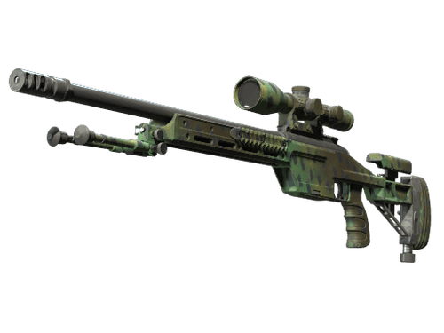 SSG 08 | Jungle Dashed (Factory New)