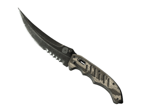 ★ Flip Knife | Black Laminate (Field-Tested)