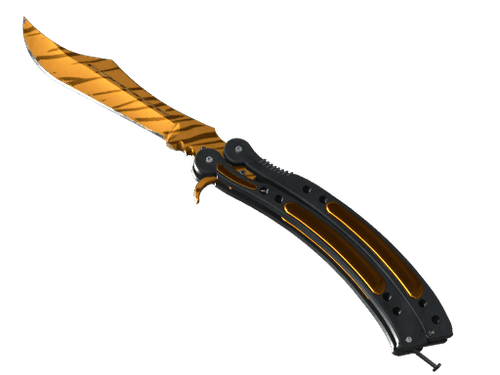 ★ Butterfly Knife | Tiger Tooth (Factory New)