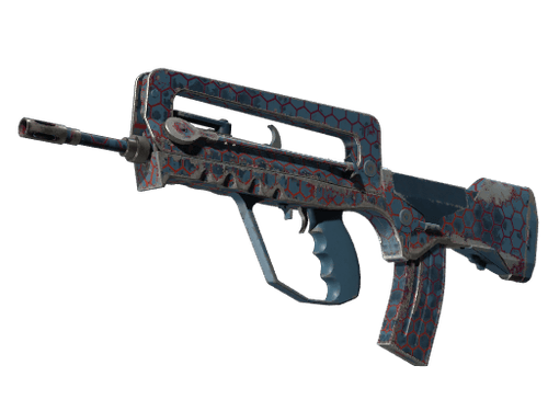 StatTrak™ FAMAS | Hexane (Well-Worn)