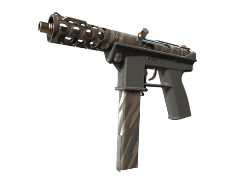 Tec-9 - Tiger Stencil