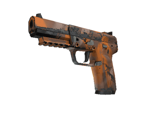 Souvenir Five-SeveN | Orange Peel (Well-Worn)