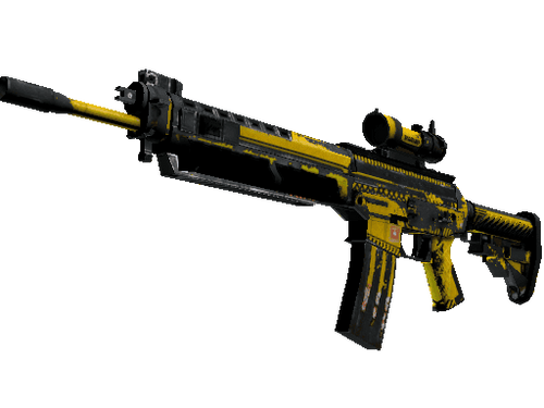 Souvenir SG 553 | Hazard Pay (Battle-Scarred)