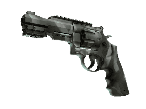 R8 Revolver - Bone Mask