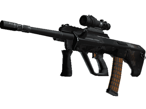 StatTrak™ AUG | Amber Slipstream (Battle-Scarred)