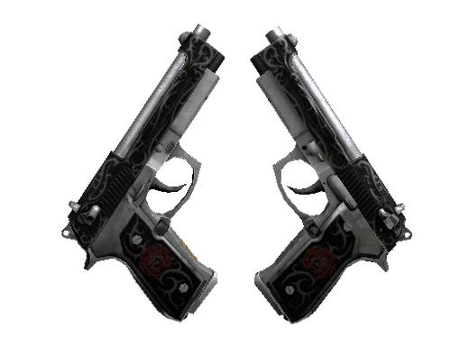 StatTrak™ Dual Berettas | Balance (Battle-Scarred)