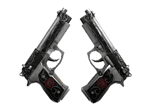 StatTrak™ Dual Berettas | Balance (Well-Worn)