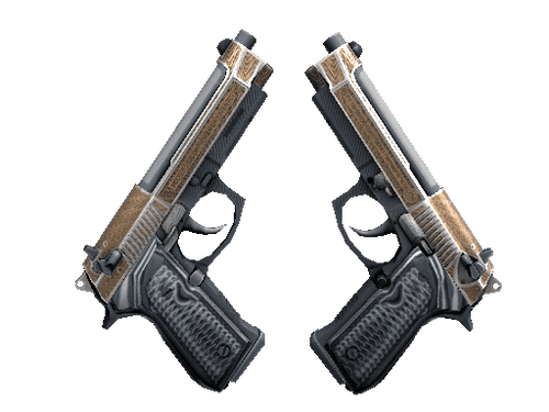 StatTrak™ Dual Berettas | Tread (Factory New)
