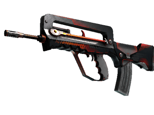 StatTrak™ FAMAS | Valence (Battle-Scarred)