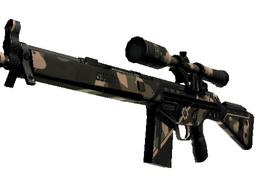 StatTrak™ G3SG1 | Black Sand (Well-Worn)