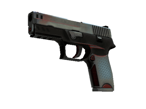 StatTrak™ P250 | Cyber Shell (Well-Worn)