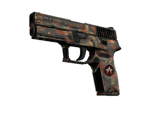 StatTrak™ P250 | Red Rock (Battle-Scarred)