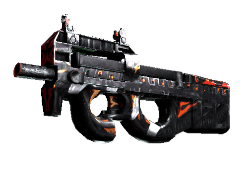 StatTrak™ P90 | Vent Rush (Well-Worn)