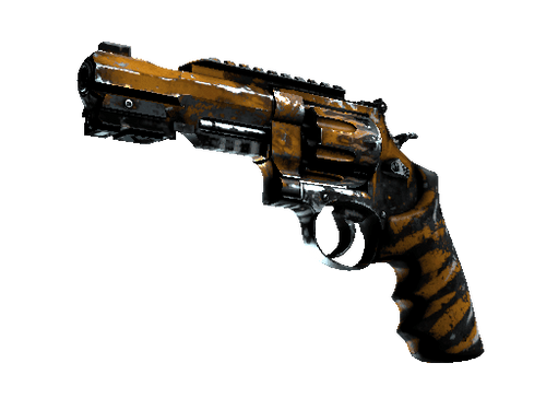 StatTrak™ R8 Revolver | Skull Crusher (Battle-Scarred)