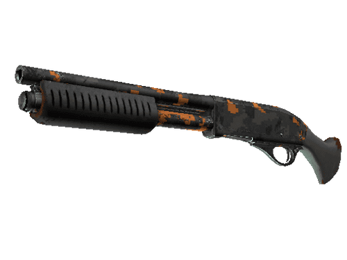StatTrak™ Sawed-Off | Orange DDPAT (Well-Worn)