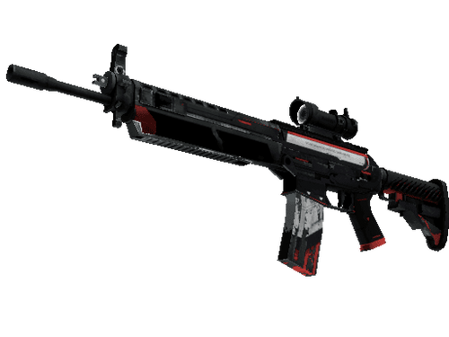 StatTrak™ SG 553 | Cyrex (Battle-Scarred)