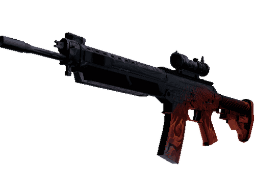 StatTrak™ SG 553 | Darkwing (Well-Worn)