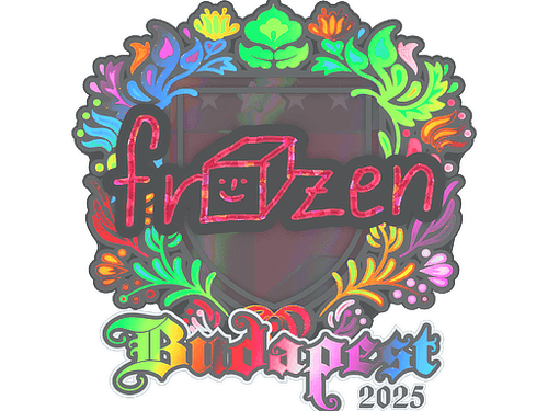 Sticker | frozen (Holo) | Budapest 2025