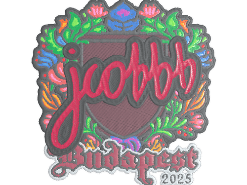 Sticker | jcobbb (Embroidered) | Budapest 2025