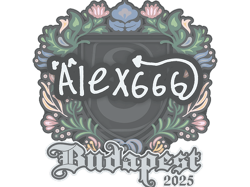 Sticker | alex666 | Budapest 2025
