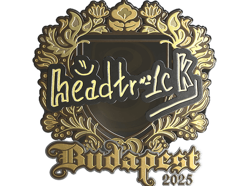 Sticker | headtr1ck (Gold) | Budapest 2025