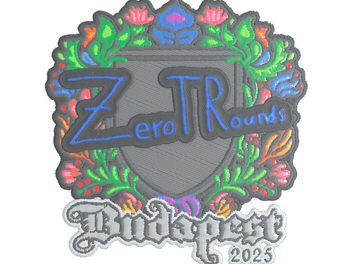Sticker | ztr (Embroidered) | Budapest 2025