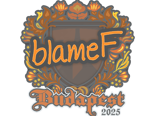 Sticker | blameF | Budapest 2025