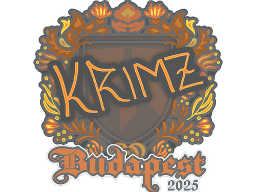 Sticker | KRIMZ | Budapest 2025