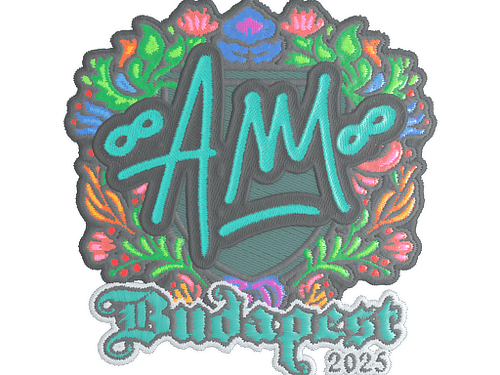 Sticker | AW (Embroidered) | Budapest 2025