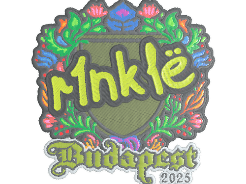 Sticker | r1nkle (Embroidered) | Budapest 2025