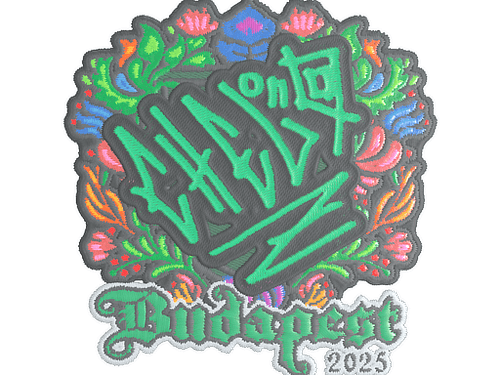Sticker | chelo (Embroidered) | Budapest 2025