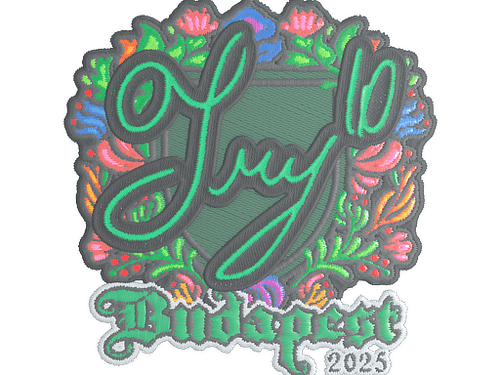 Sticker | TRY (Embroidered) | Budapest 2025
