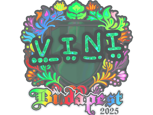 Sticker | VINI (Holo) | Budapest 2025