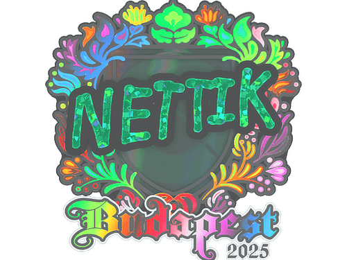 Sticker | nettik (Holo) | Budapest 2025