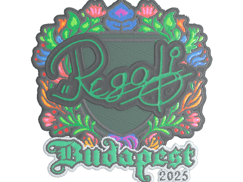 Sticker | regali (Embroidered) | Budapest 2025