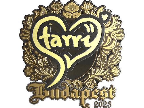 Sticker | Starry (Gold) | Budapest 2025