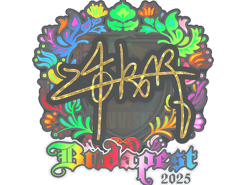 Sticker | z4KR (Holo) | Budapest 2025