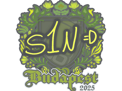 Sticker | s1n | Budapest 2025