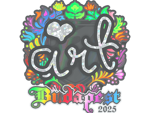 Sticker | arT (Holo) | Budapest 2025