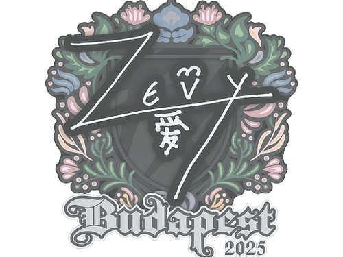 Sticker | zevy | Budapest 2025