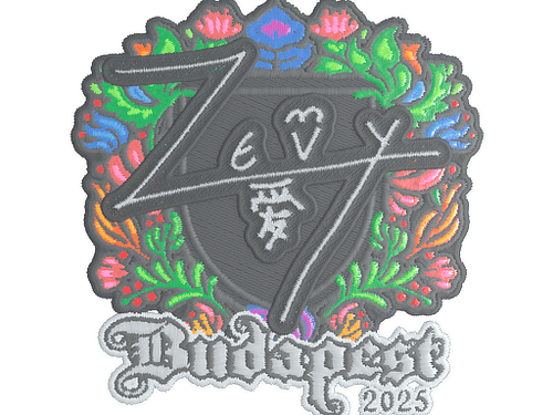 Sticker | zevy (Embroidered) | Budapest 2025