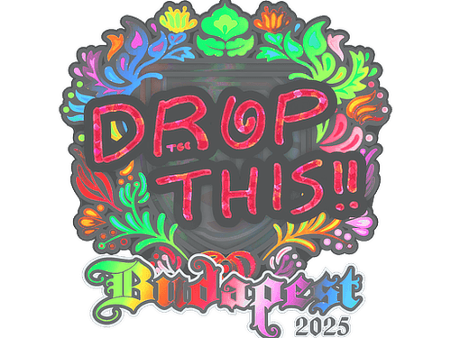Sticker | drop (Holo) | Budapest 2025