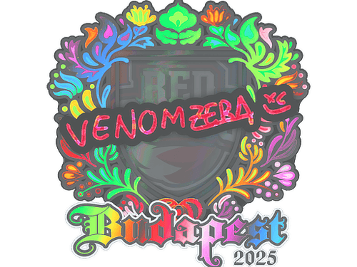 Sticker | venomzera (Holo) | Budapest 2025