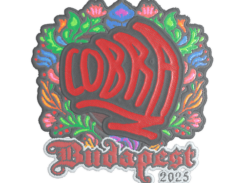 Sticker | cobra (Embroidered) | Budapest 2025