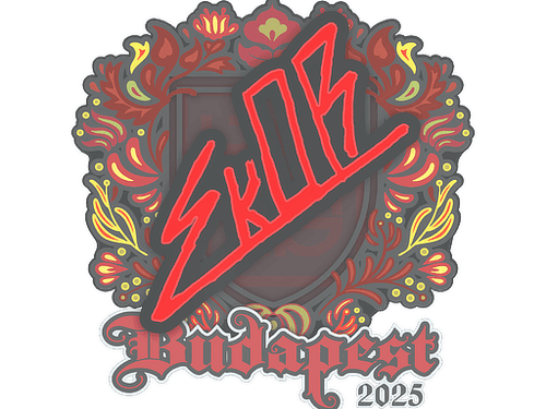 Sticker | sk0R | Budapest 2025