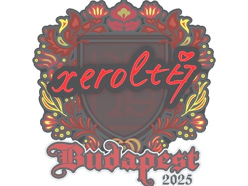 Sticker | xerolte | Budapest 2025
