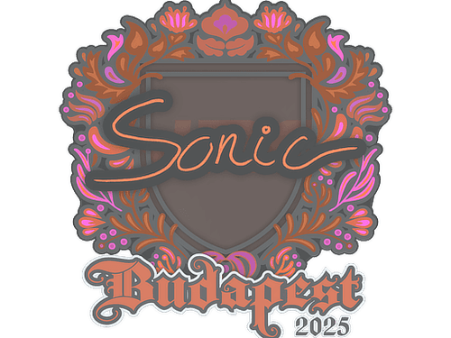 Sticker | Sonic | Budapest 2025